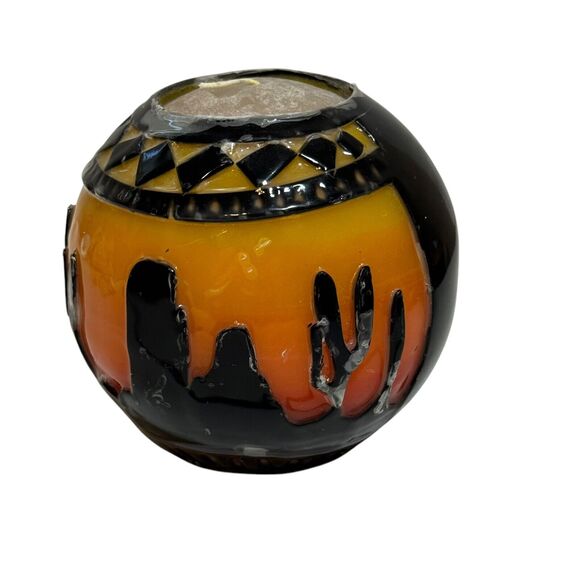 Unbranded Other - Southwest Blackout Silhouette Candle Decor Cactus Mountain Native Arizona Glowy